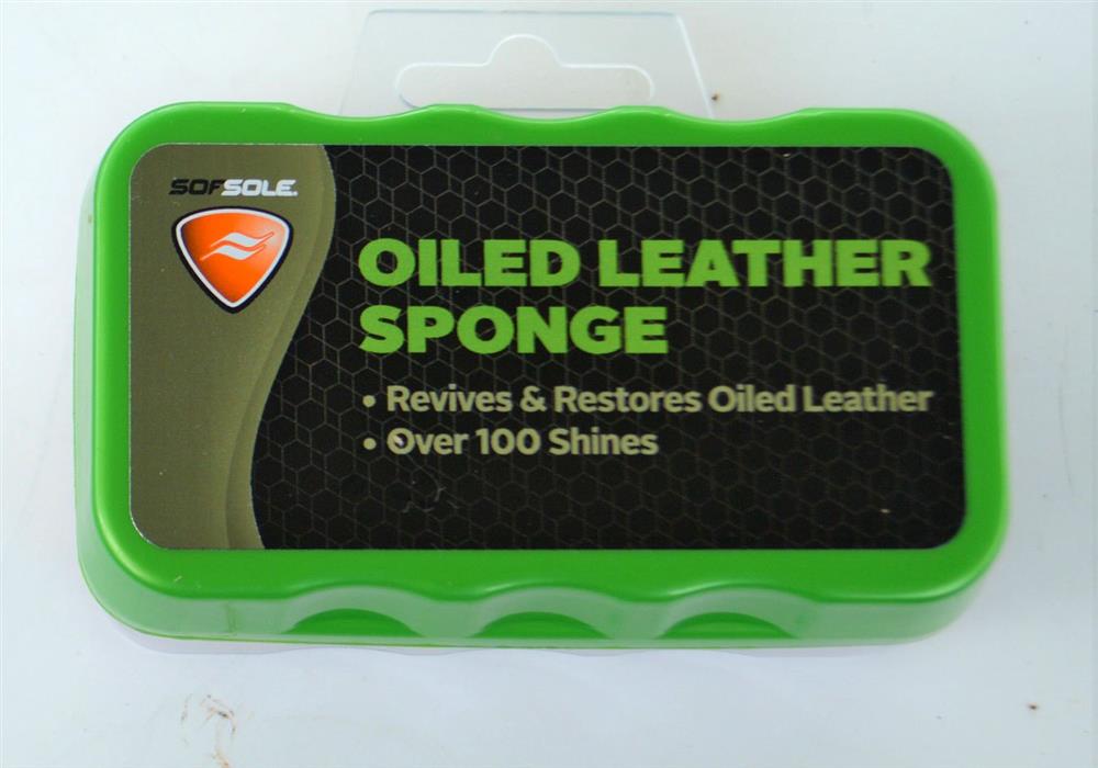 oiled leather sponge for leather