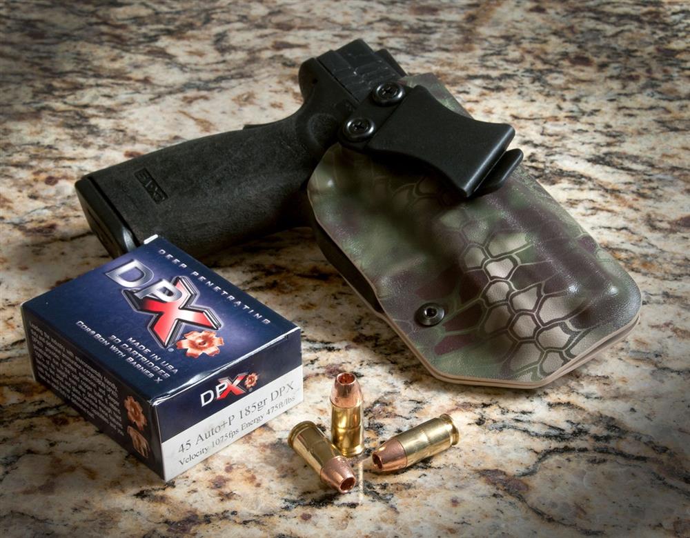 Springfield Armory XD45 and Corbon DPX ammunition
