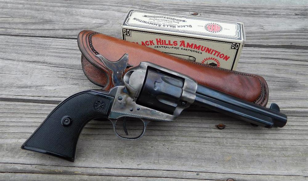 5.5-inch barreled Colt revolver
