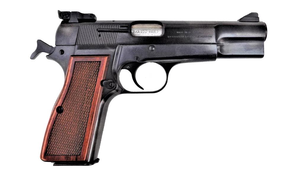 Browning Hi Power pistol right profile