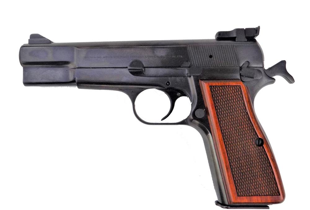 Browning Hi Power pistol left profile