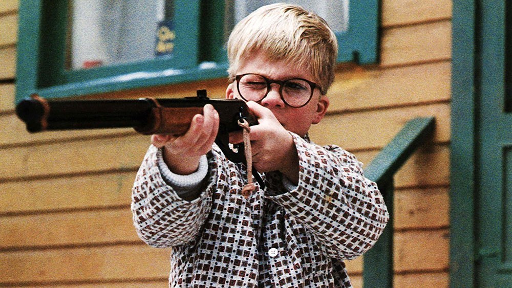 A Christmas Story - Ralphie shooting his BB Gun