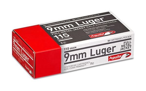 AGUILA 9MM 115GR FMJ 50/1000