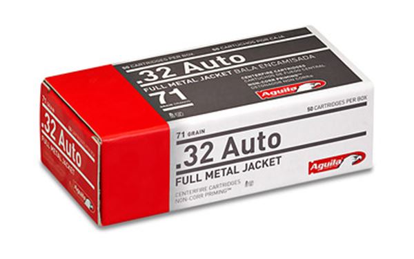 AGUILA 32ACP 71GR FMJ 50/1000