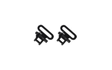 ALLEN CAST SWIVELS BLK 1.25"