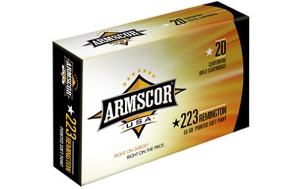 ARMSCOR 223REM 55GR PSP 20/1000