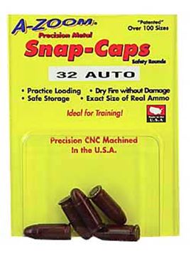 AZOOM SNAP CAPS 32ACP 5/PK
