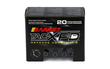 BARNES TAC-XPD 9MM 115GR HP 20/200