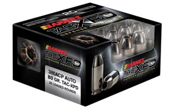 BARNES TAC-XPD 380ACP 80GR HP 20/200