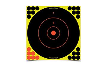 B/C SHT-N-C RND BULLSEYE TGT 5-12"