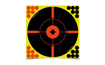 B/C SHT-N-C RND CH BLSEYE TGT 5-12"