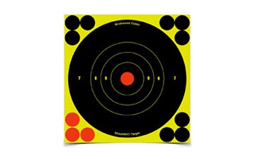 B/C SHT-N-C RND BULLSEYE TGT 12-6"