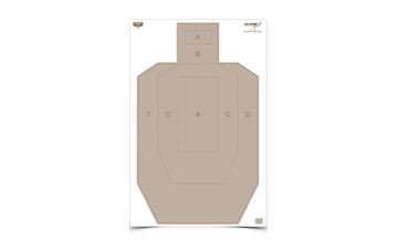 B/C EZE-SCORER IPSC TGT 100-23X35