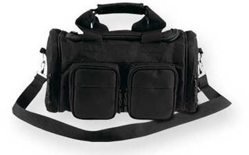 BULLDOG RANGE BAG ECON W/STRAP BLK