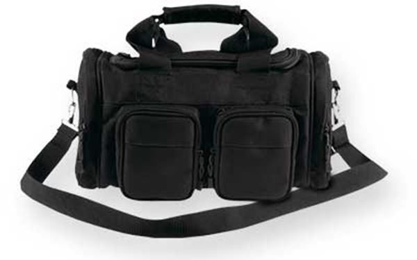BULLDOG RANGE BAG ECON W/STRAP BLK