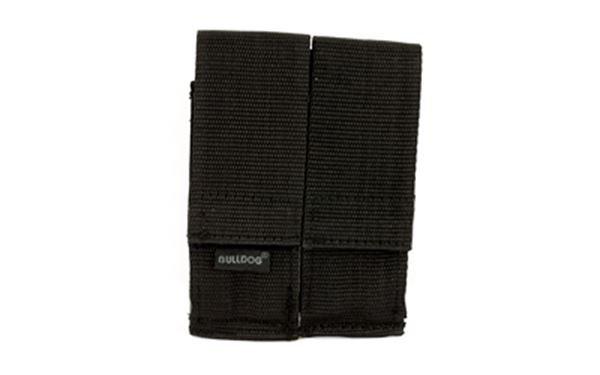 BULLDOG DBL MAG HLDR BLK