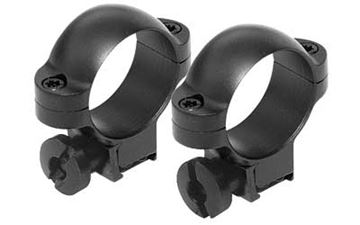 BURRIS MED 1" .22 RINGS DLX MATTE
