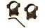 BURRIS HIGH 1" ZEE RINGS BLK
