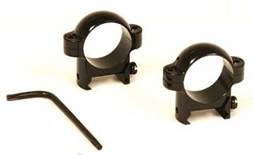 BURRIS LOW 1" ZEE RINGS MATTE