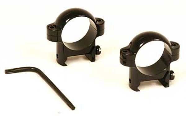 BURRIS LOW 1" ZEE RINGS MATTE