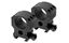 BURRIS XTR TACT HI 1" RINGS MATTE