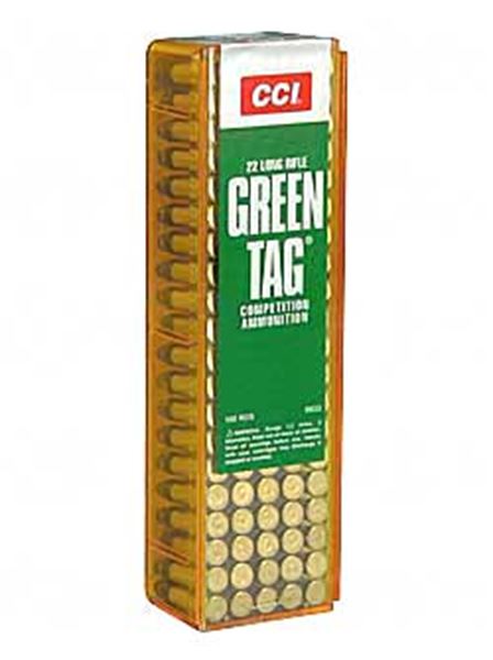 CCI 22LR GREEN TAG COMP 100/5000