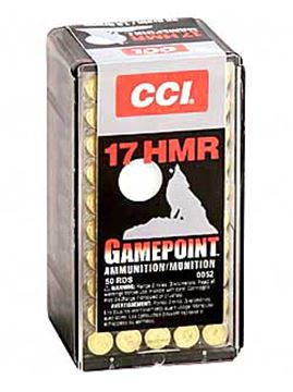 CCI 17HMR 20GR GAME PNT 50/2000