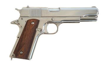 CIMARRON 1911 A1 45ACP 5" NICKEL 8RD