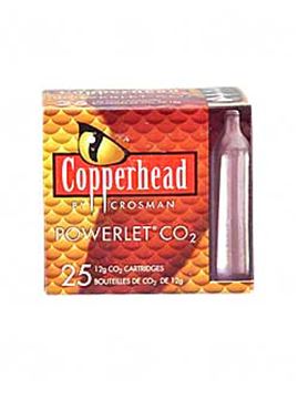 CROSMAN POWERLET CO2 CARTRIDGES 25PK