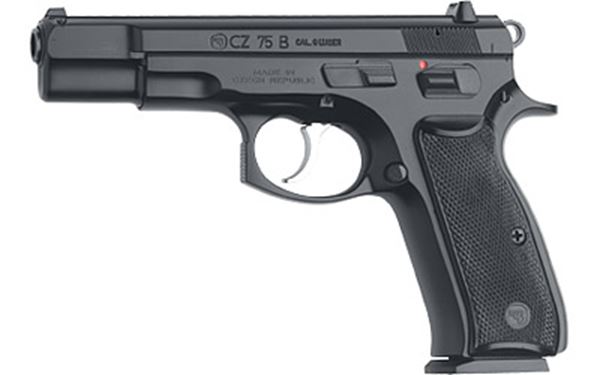 CZ 75B 9MM 4.6" BLK 10RD