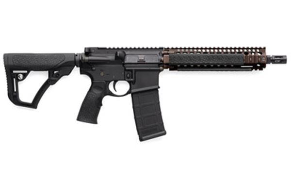 DD M4 CARB MK18 556NATO 10.3 BLK/FDE