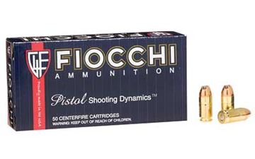 FIOCCHI 380ACP 90GR JHP 50/1000