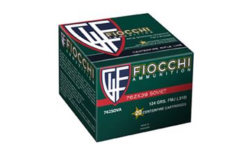 FIOCCHI 7.62X39 FMJ 124GR 20/1000