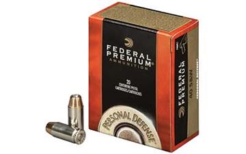 FED HYDRA-SHOK 40S&W 165GR 20/500