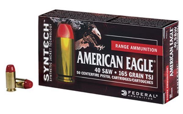 FED AM EAGLE 40SW 180GR TSJ 50/500