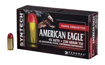 FED AM EAGLE 45ACP 230GR TSJ 50/500