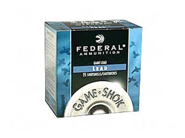 FED GAME LOAD 12GA 2 3/4" #6 25/250