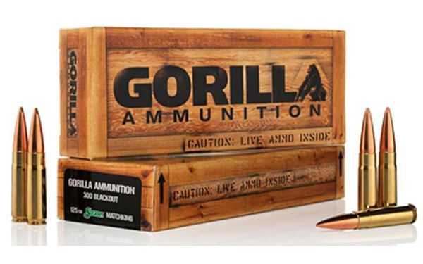 GORILLA 300BLK 125GR SIERRA 20/200