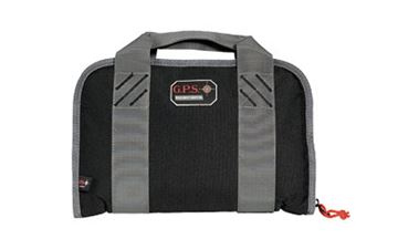 G-OUTDRS GPS DBLCOMP PISTOL CASE BLK