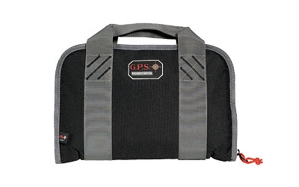 G-OUTDRS GPS DBLCOMP PISTOL CASE BLK