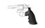 HOGUE MONOGRIP S&W K/L SQ BUTT BLK