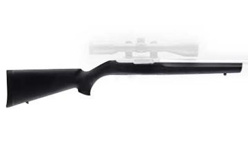 HOGUE STK RUGER 10/22 BULL RBR BLK