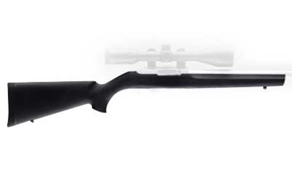HOGUE STK RUGER 10/22 BULL RBR BLK
