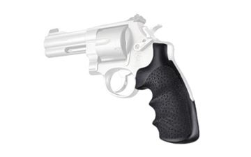 HOGUE MONOGRIP S&W K/L RND BUTT BLK