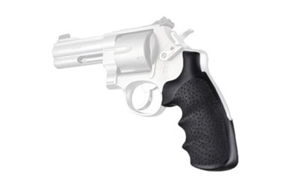 HOGUE MONOGRIP S&W K/L RND BUTT BLK