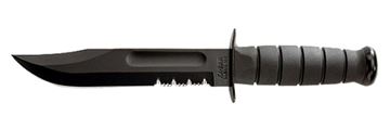 KBAR FIGHTING KNF 7" W/SHTH BLK  SER