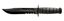 KBAR FIGHTING KNF 7" W/SHTH BLK  SER