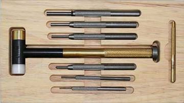 LYMAN DELUXE HAMMER & PUNCH SET
