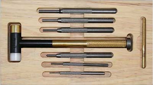 LYMAN DELUXE HAMMER & PUNCH SET