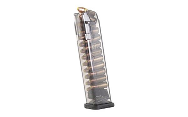 ETS MAG FOR GLK 9MM 22RD SMOKE